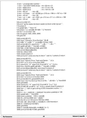 [Universal Disk Routines (2/2)]