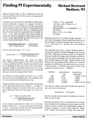 [Finding PI Experimentally (1/3)]