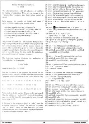 [Scrambling A BASIC Program (2/3)]