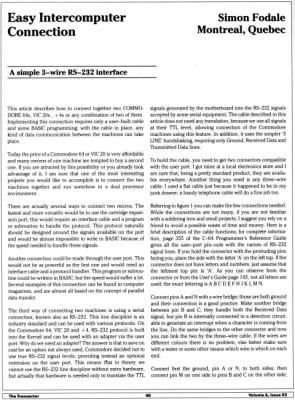 [Easy Intercomputer Connection: A Simple 3-wire RS-232 interface (1/2)]