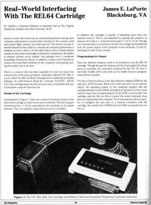 [Real-World Interfacing with the REL64 Cartridge (1/2)]