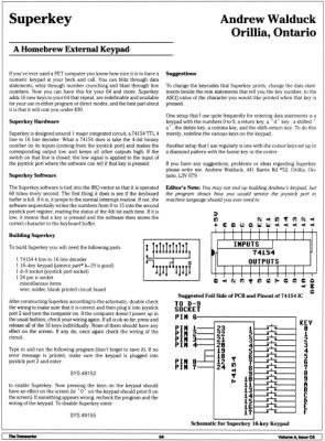 [Superkey: A Homebrew External Keypad (1/2)]